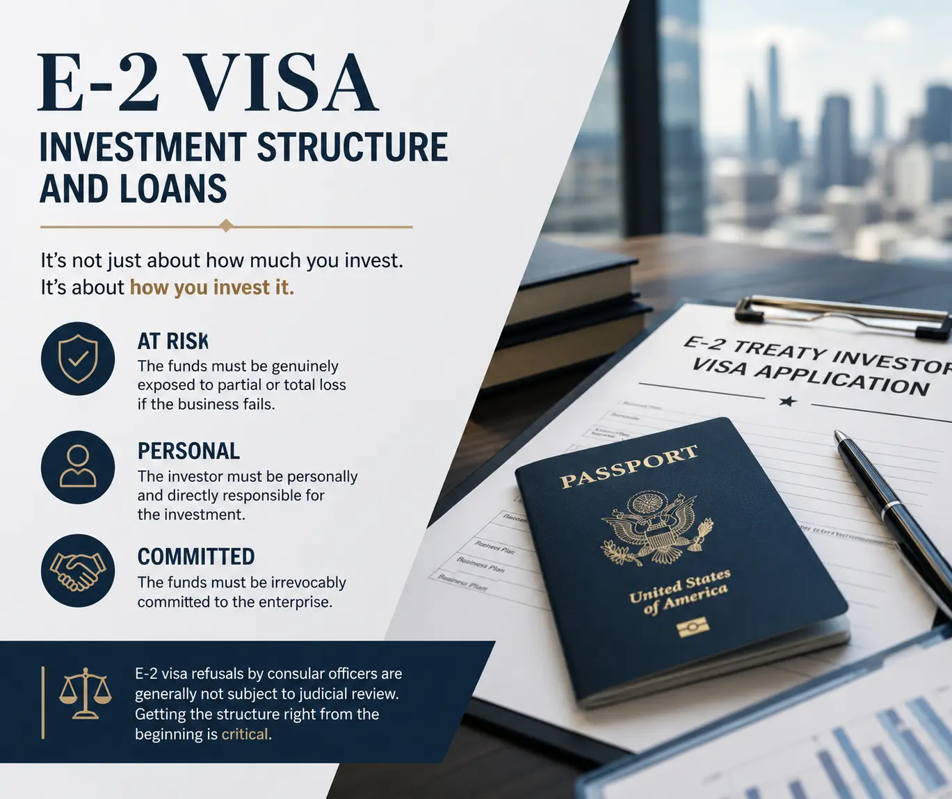 E-2 Visa Investments and Loans: When Borrowed Funds Become a Problem